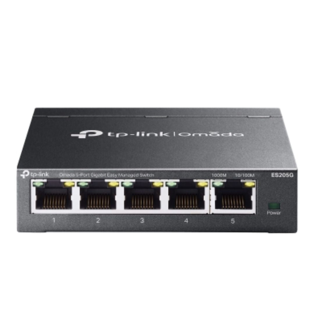 TP-Link ES205G Omada 5-Port Gigabit Easy Managed Switch by Omada SDN,  VLAN, QoS, IGMP Snooping, Loop Prevention, Port Isolation - Image 5