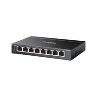 TP-Link ES208GP  Omada 8-Port Gigabit Easy Managed Switch with 8-Port PoE+, 8× Gigabit PoE+ Ports , 802.3at/af, 64 W PoE Power,  Desktop Steel Case an - Image 3