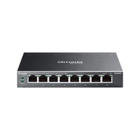TP-Link ES208GP  Omada 8-Port Gigabit Easy Managed Switch with 8-Port PoE+, 8× Gigabit PoE+ Ports , 802.3at/af, 64 W PoE Power,  Desktop Steel Case an - Image 5