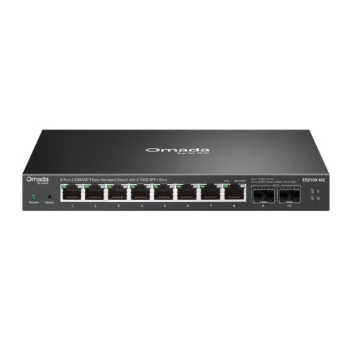 TP-Link ES210X-M2 Omada 8-Port 2.5G Easy Managed Switch with 2 10GE SFP+ Slots - Image 5