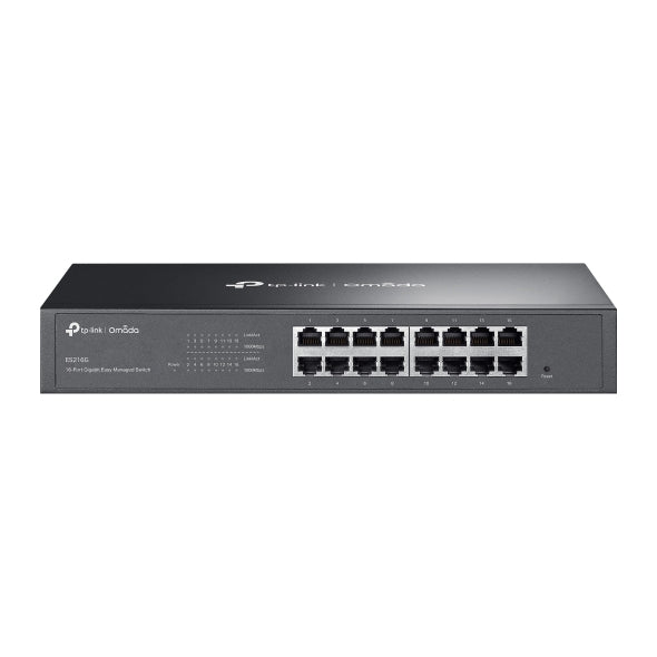 TP-Link ES216G Omada 16-Port Gigabit Easy Managed Switch, Flow Control, Loopback Detection, Port Isolation, Port Mirroring, LAG, VLAN, IGMP Snoopi - Image 5