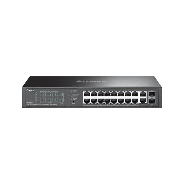 TP-Link ES220GP Omada 20-Port Gigabit Easy Managed Switch with 16-Port PoE+ - Image 5