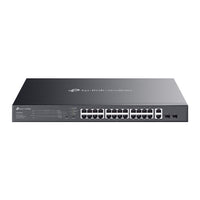 TP-Link ES228GMP Omada 28-Port Gigabit Easy Managed Switch with 24-Port PoE+,  Fast PoE, Perpetual PoE, Flow Control, Loopback Detection, Port Isolati - Image 2