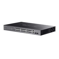 TP-Link ES228GMP Omada 28-Port Gigabit Easy Managed Switch with 24-Port PoE+,  Fast PoE, Perpetual PoE, Flow Control, Loopback Detection, Port Isolati - Image 3