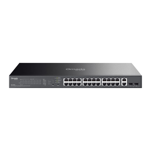 TP-Link ES228GP Omada 28-Port Gigabit Easy Managed Switch with 24-Port PoE+ - Image 1