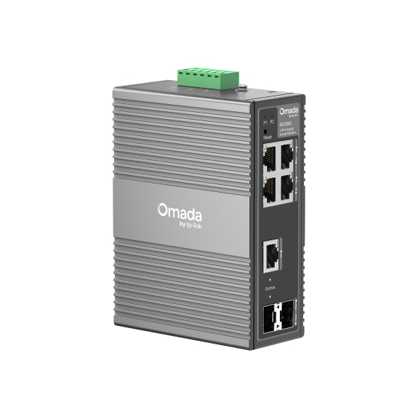 TP-Link IES206G Omada 6-Port Gigabit Industrial Easy Managed Switch ,  1× GE SFP/RJ45, 1× GE SFP, 4× GE RJ45 - Image 5