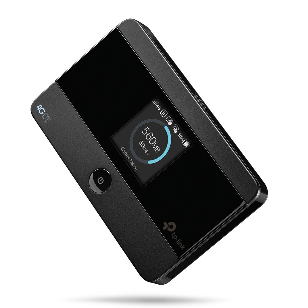 TP-Link M7350 4G-LTE Mobile Wi-Fi 150Mbps DL 50Mbps UL 4G SIM Card + microSD Slot 2000mAh 8hrs Rechargeable Battery for 10 Devices iOS/Android App - Image 3