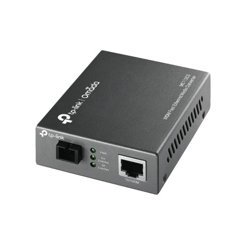 (E)(CH)TP-Link MC112CS Media Converter SC WDM Monomodo Simplex 10/100Mbps RJ45 to 100M single-mode SC fiber Tx:1310nm Rx:1550nm up to 20km - Image 2