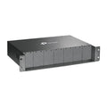 TP-Link MC1400 19" 2U Rackmount Chassis for 14-Slot Media Converters, Redundant Power Supply, Hot-Swappable, Mounted,Two Cooling Fans - Image 1