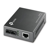 TP-Link MC200CM 1000Mbps RJ45 to 1000Mbps multi-mode SC fiber Converter, Full-duplex, up to 550m, switching power adapter, chassis TL-MC1400 rack-moun - Image 1