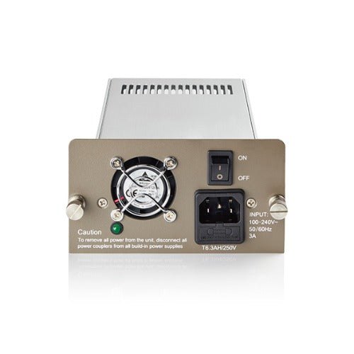 TP-Link MCRP100 100-240V Redundant Power Supply Module for TL-MC Series Media Converter, Up to 102 watts output power - Image 1