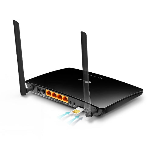 TP-Link TL-MR6400 N300 Wireless N 3G/4G-LTE Router 2.4GHz (300Mbps) 802.11bgn 3x100Mbps LAN 1x 100Mbps 4G SIM Slot, Band5&Band28 - Image 3