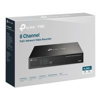 TP-Link VIGI NVR1008H-8P 8 Channel PoE+ Network Video Recorder, 53W PoE Budget, H.265+, 4K Video Output & 16MP Decoding Capacity (HDD Not Included) - Image 5