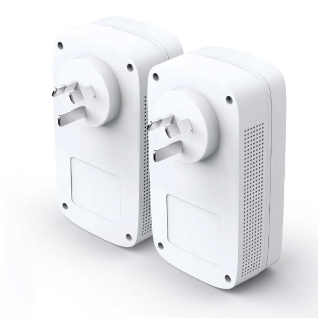 TP-Link TL-PA8033P KIT AV1300 Passthrough Powerline KIT, Qualcomm, 3 Gigabit Ports, 1300Mbps Powerline, 2*2 MIMO,  HomePlug AV2, New PLC Utility, Twin - Image 3