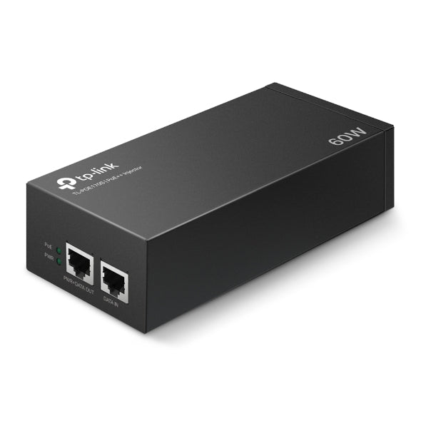 TP-Link TL-POE170S Omada PoE++ Injector, 2 Gigabit Ports, 802.3af/at/bt, Integrated Power Supply, Wall Mountable, Plug & Play - Image 2
