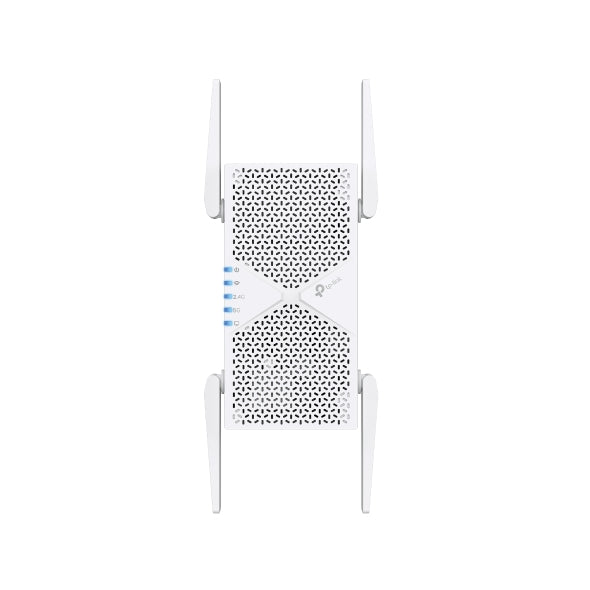 TP-Link RE405BE BE6500 Dual-Band Wi-Fi 7 Range Extender with BE6500 speeds, MLO, 160MHz, 4× antennas, EasyMesh, and 2.5G Ethernet port - Image 5