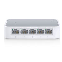 TP-Link TL-SF1005D 5-port 10/100M mini Desktop Switch, 5 10/100M RJ45 ports, Plastic case, Supports Auto MDI / MDIX - Image 2