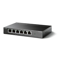 TP-Link TL-SF1006P 6-Port 10/100Mbps Desktop Switch with 4-Port PoE+, Up To 67W For all PoE Ports, Up To 30W Each PoE Port - Image 3
