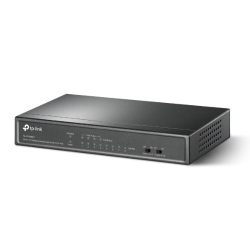 TP-Link TL-SF1008LP 8-Port 10/100Mbps Desktop Switch with 4-Port PoE, Up To 41W For all PoE Ports - Image 3