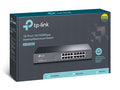(E)(CH)TP-Link TL-SF1016DS 16-Port 10/100Mbps Smart Switch or wall-mounting design Plug and play 3.2Gbps Switching Capacity Auto-MDI/MDIX Supports MAC - Image 1