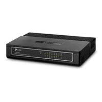 TP-Link TL-SF1016D 16-Port 10/100Mbps Desktop Switch or wall-mounting design Plug and play 3.2Gbps Switching Capacity Auto-MDI/MDIX Supports MAC - Image 3