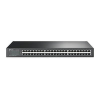 TP-Link TL-SF1048 48-Port 10/100Mbps Rackmount Switch energy-efficient Supports MAC 19-inch rack-mountable steel case 100% Data filtering - Image 4