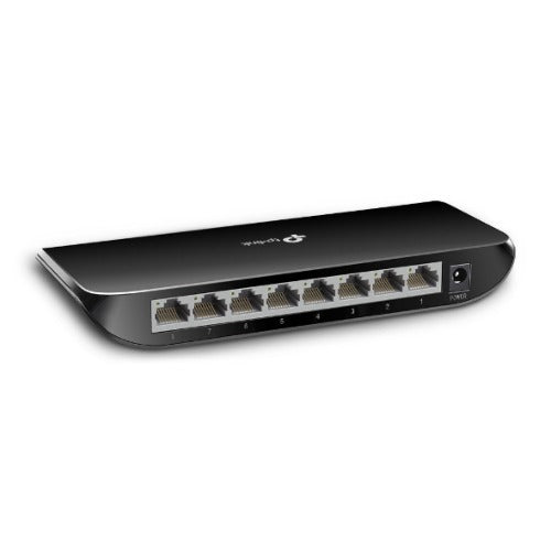 TP-Link TL-SG1008D 8-Port Gigabit Unmanaged Switch Desktop Wall-Mounting Plastic Case Fanless Supports MAC address 802.1p/DSCP QoS - Image 4