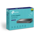 TP-Link TL-SG1008P 8-Port Gigabit Desktop Unmanaged Switch with 4-Port PoE 53W IEEE 802.3af, Up to 64W for all PoE ports,Up to 15.4W for each PoE por - Image 1