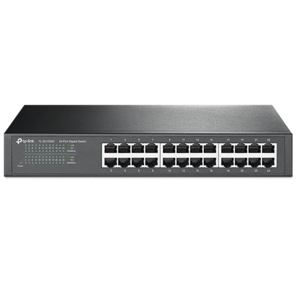 TP-Link TL-SG1024D 24-Port Gigabit Desktop/Rackmount Unmanaged Switch energy-efficient Supports MAC Plug & play 48Gbps Switching Capacity - Image 4