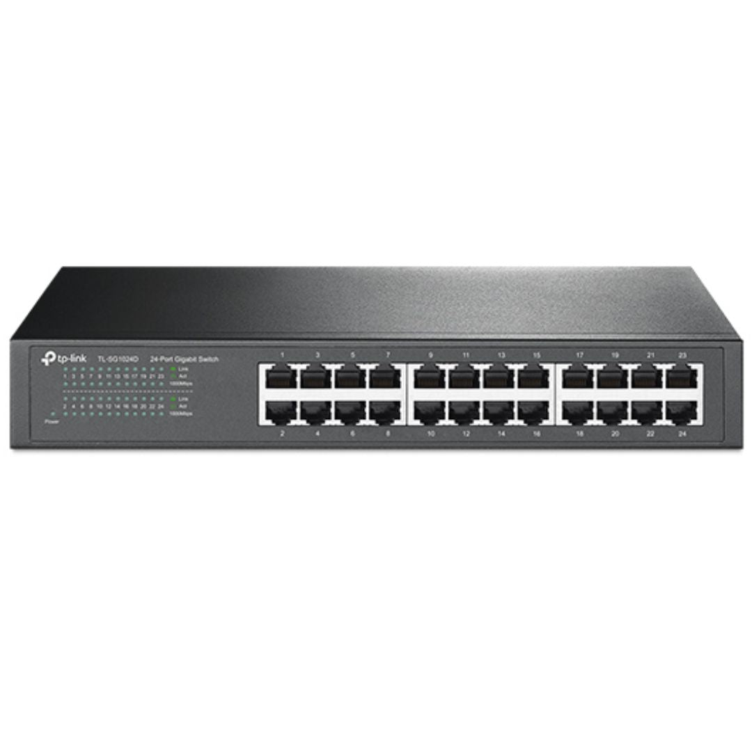 TP-Link TL-SG1024D 24-Port Gigabit Desktop/Rackmount Unmanaged Switch energy-efficient Supports MAC Plug & play 48Gbps Switching Capacity - Image 4