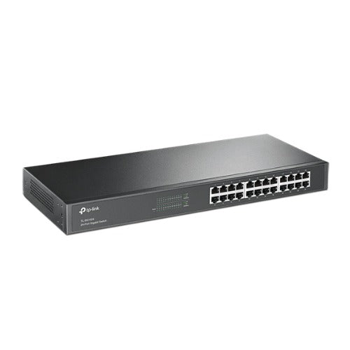 TP-Link TL-SG1024 24-Port Gigabit 19" Rackmountable Unmanaged Switch energy-efficient Supports MAC Plug & play 48Gbps Switching Capacity - Image 2