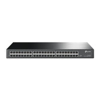 TP-Link TL-SG1048 48-Port Gigabit Rackmount Switch 19-inch rack-mountable steel case 96Gbps Switching Capacity IEEE 802.3x flow control Auto MDI/MDIX - Image 4