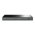 TP-Link TL-SG1048 48-Port Gigabit Rackmount Switch 19-inch rack-mountable steel case 96Gbps Switching Capacity IEEE 802.3x flow control Auto MDI/MDIX - Image 1