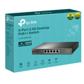 TP-Link TL-SG105PP-M2 5-Port 2.5G Desktop Switch with 4-Port PoE++, 4× 2.5G PoE++ Ports, 1x 2.5G Non-PoE Port, PoE Auto Recovery for Port1-4, Plug and - Image 1