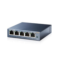 TP-Link TL-SG105 5port Switch Desktop,Gigabit,Steel Case, 5-Port 10/100/1000Mbps RJ45 Supporting Auto-MDI/MDIX,  Plug and Play, Fanless - Image 3