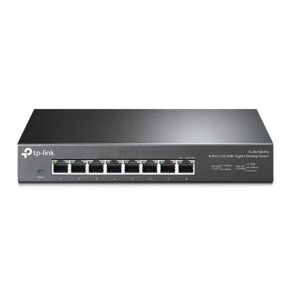 TP-Link TL-SG108-M2 8-Port 2.5G Desktop Switch, Up To 40G Switching Capacity, Connects 2.5G NAS/Server, 2.5G WiFi 6 AP, 4K Video, Wall Mountable, 5YW - Image 2