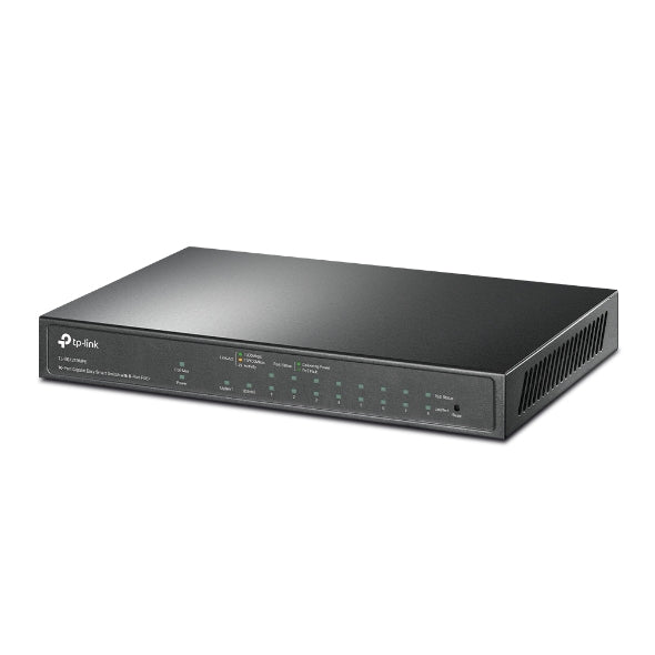 TP-Link TL-SG1210MPE 10-Port Gigabit Easy Smart Switch with 8-Port PoE+PORT: 8× Gigabit PoE+ Ports, 2x Gigabit Non-PoE Ports, 1× Combo Gigabit SFP S - Image 3