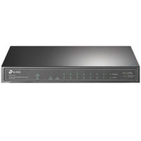 TP-Link TL-SG1210P 10-Port Gigabit Desktop Switch with 8-Port PoE+ IGMP Snooping 1 Gigabit SFP Slot, Fanless - Image 1