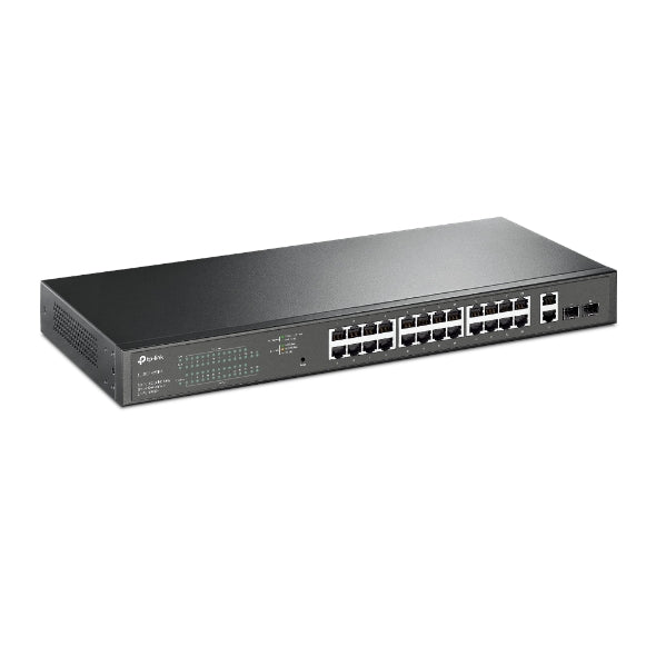 TP-Link TL-SG1428PE 28-Port Gigabit Easy Smart Switch with 24-Port PoE+ 32xVLAN 56Gbps Switching Capacity Rack Mountable - Image 2
