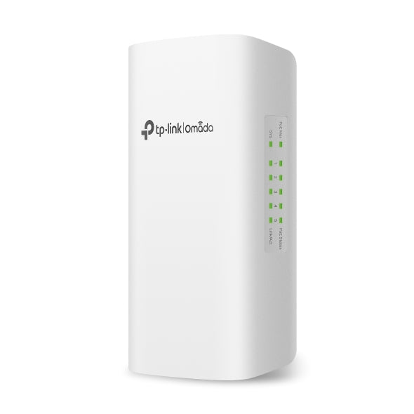 TP-Link SG2005P-PD Omada 5-Port Gigabit Smart Switch with 1x PoE++ In, 4x PoE+ Out, Outdoor Weatherproof, Long Range 200M, Up To 64W POE Budget - Image 1