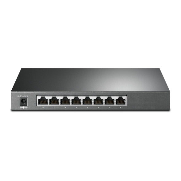 TP-Link SG2008P JetStream 8-Port Gigabit Smart Switch with 4-Port PoE+ Fanless Support Omada SDN, 802.1p CoS/DSCP QOS and IGMP Snooping - Image 2