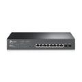 TP-Link SG2210MP 10-Port Gigabit Smart Switch with 8-Port PoE+ 1xFan 14.9Mpps Support Omada SDN, 802.1p CoS/DSCP QOS, IGMP Snoop Rack Mountable - Image 1