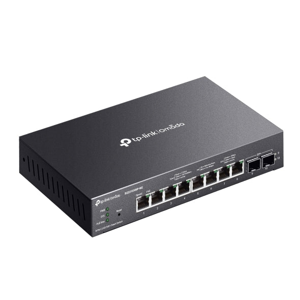 TP-Link SG2210XMP-M2 Omada 8-Port 2.5GBASE-T and 2-Port 10GE SFP+ Smart Switch with 8-Port PoE+, Integration with Omada SDN Controller, Static Routing - Image 3