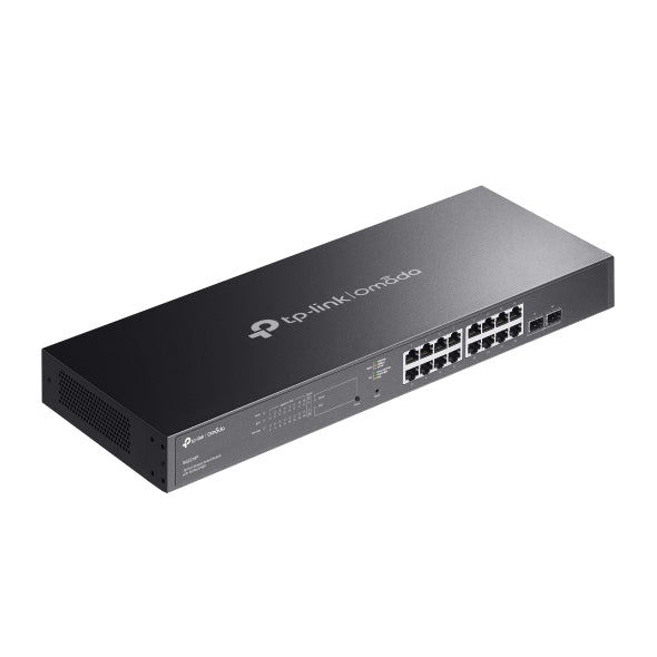 TP-Link SG2218P JetStream 18-Port Gigabit Smart Switch, 16-Port PoE+, Omada SDN, 2x GBit SFP Slots, 150W PoE Budget - Image 4
