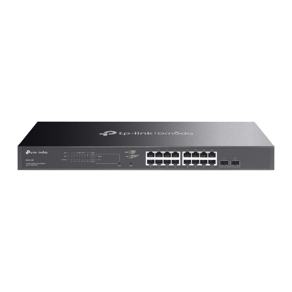 TP-Link SG2218P JetStream 18-Port Gigabit Smart Switch, 16-Port PoE+, Omada SDN, 2x GBit SFP Slots, 150W PoE Budget - Image 5