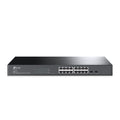 TP-Link SG2218 JetStream 16-Port Gigabit Smart Switch with 2 SFP Slots, Support Omada SDN, L2/L3/L4 QoS, Static Routing, Rack Mountable - Image 1