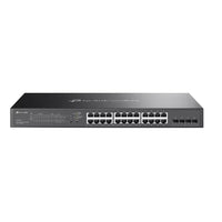 TP-Link SG2428LP Omada 28-Port Gigabit Smart Switch with 16-Port PoE+, 16× Gigabit 802.3af/at PoE+ ports, 8× Gigabit non-PoE RJ45 ports and 4× Gigabit - Image 1