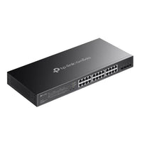 TP-Link SG2428LP Omada 28-Port Gigabit Smart Switch with 16-Port PoE+, 16× Gigabit 802.3af/at PoE+ ports, 8× Gigabit non-PoE RJ45 ports and 4× Gigabit - Image 2