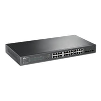 TP-Link SG2428P JetStream 28-Port Gigabit Smart Switch 24-Port PoE+ 4 Gigabit SFP, Omada SDN, 802.1p CoS/DSCP QOS, Rack Mountable - Image 3