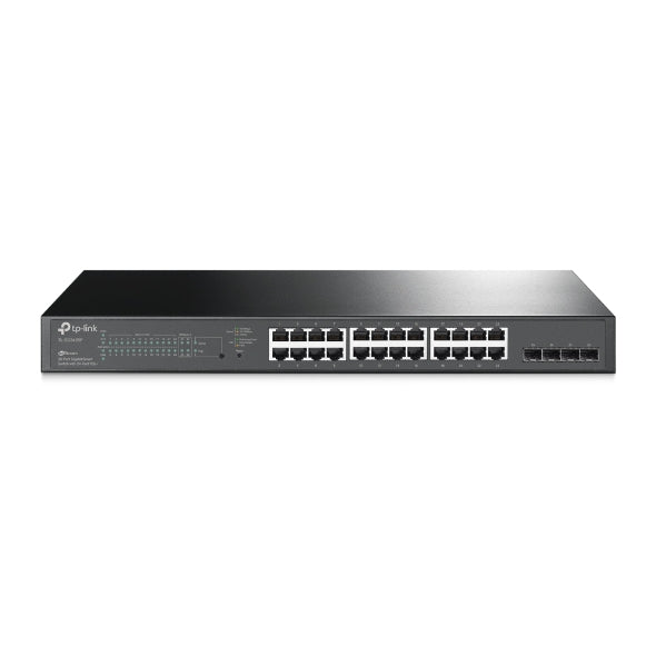TP-Link SG2428P JetStream 28-Port Gigabit Smart Switch 24-Port PoE+ 4 Gigabit SFP, Omada SDN, 802.1p CoS/DSCP QOS, Rack Mountable - Image 4